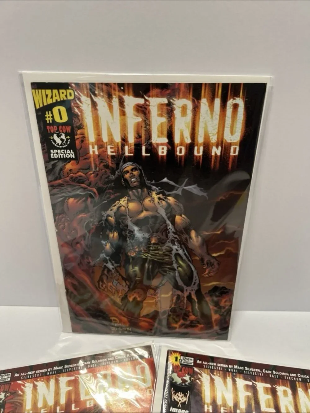 Top Cow Image Inferno Hellbound #0 & 1A, 2 Lot (Jan,2002) High Grade Comic Book